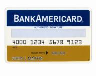 BankAmericard foi o percursor do VISA